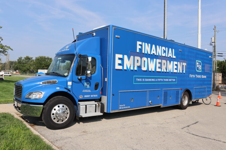 Martindale Brightwood CDC hosts mobile bank event