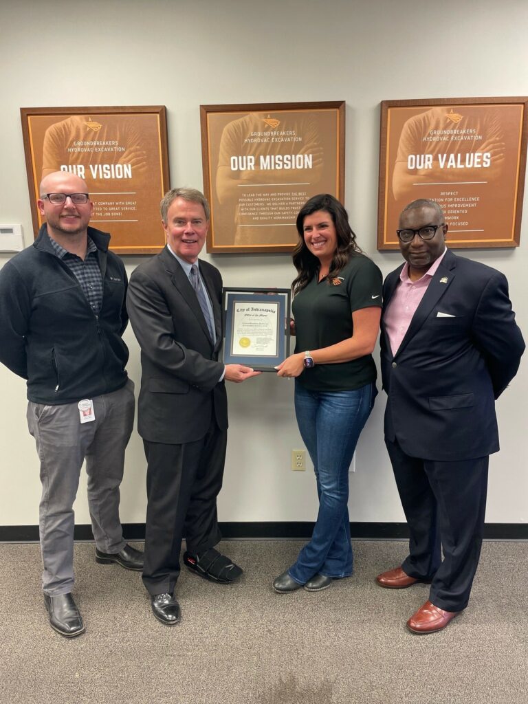 Indianapolis awards ‘vendor of the month’ award to GroundBreakers