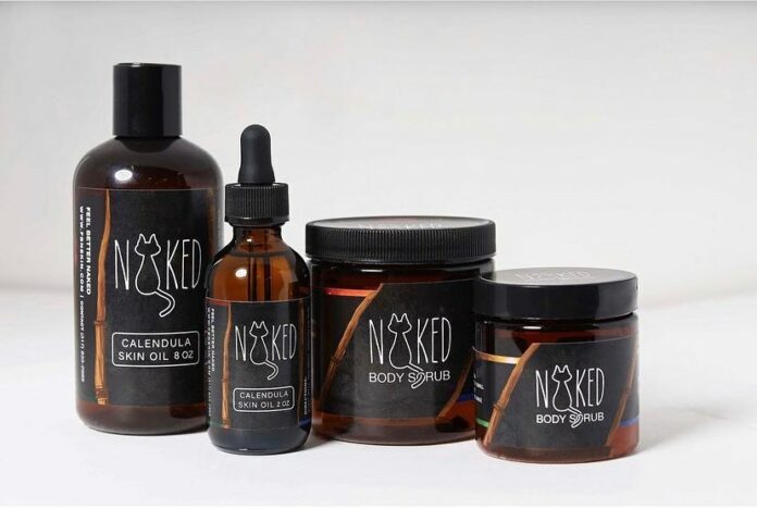 In addition to hair removal services, Feel Better Naked promotes healthy skin care and offers a line of NAKED skin care products, including body scrubs, skin oils and natural deodorants. (Photo provided/ Feel Better Naked via Facebook)