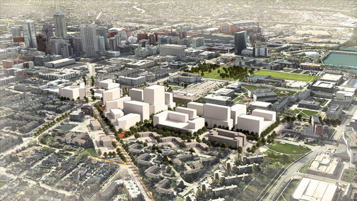 Purdue 50-year campus plan Indianapolis 2025