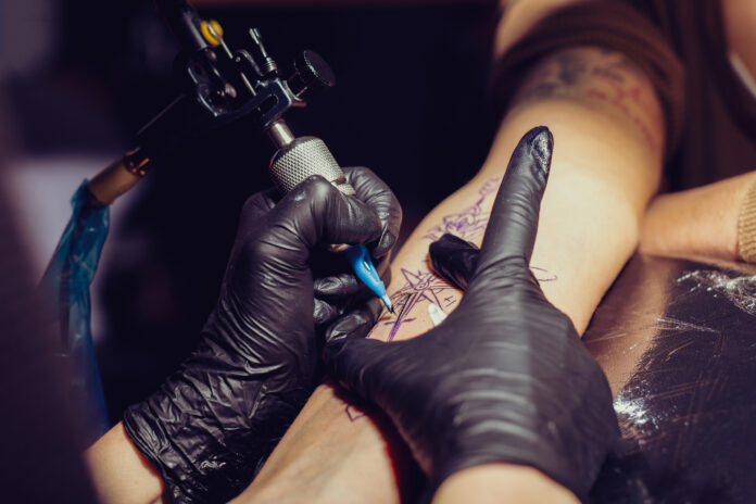 a getty image of a tattoo parlor.