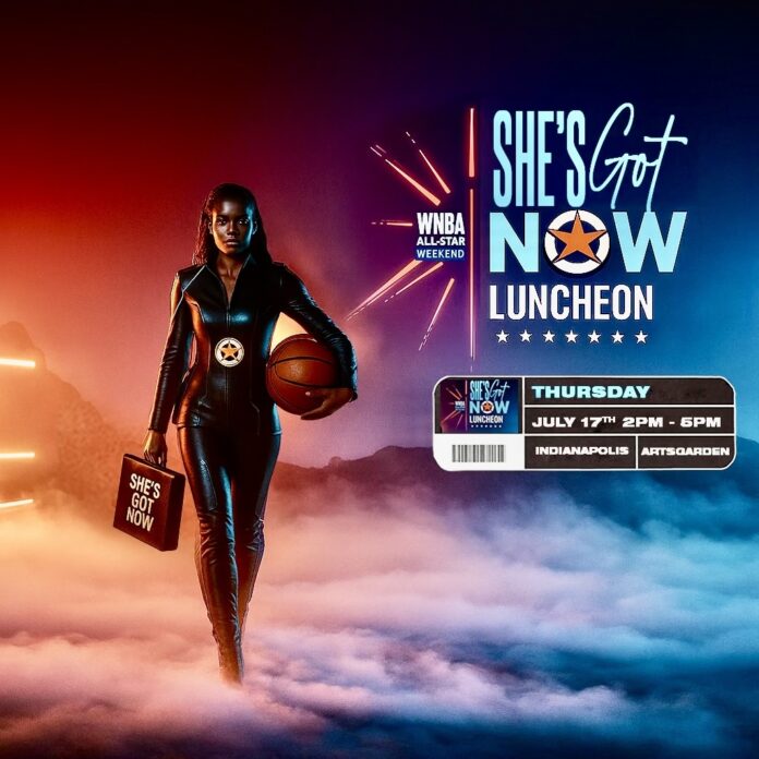 Promotional material for the 'She's Got NOW empowerment luncheon,