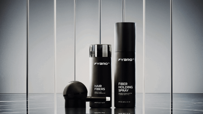 Created by Aaron Russell in 2023, Fybro is a stick-on hairline stencil designed to give men fresh hairlines in between haircuts. (Photo provide/Frybro via Facebook)