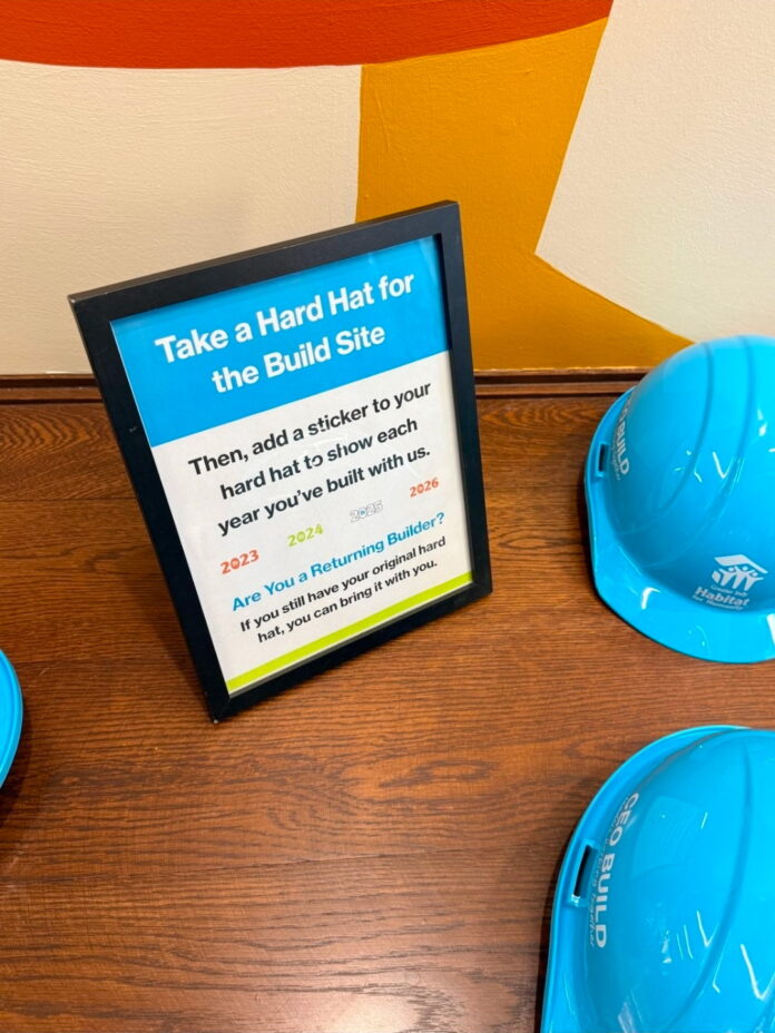 The 4th annual Habitat CEO Build takes place June 11-12. (Photo provided/Robert Shegog)