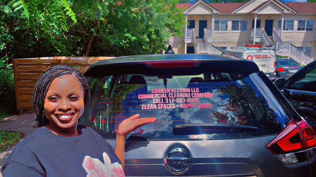 Chevese McIntosh, founder and owner of Kwueen Kleanin, LLC. (Photo provided/Chevese McIntosh)