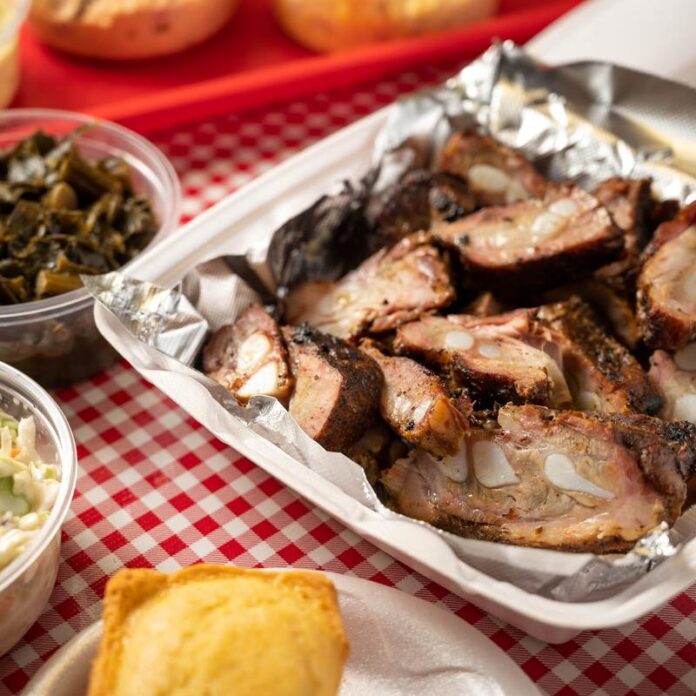 A photo of the food available from Garrett's Smokehouse BBQ. (Photo via official website)