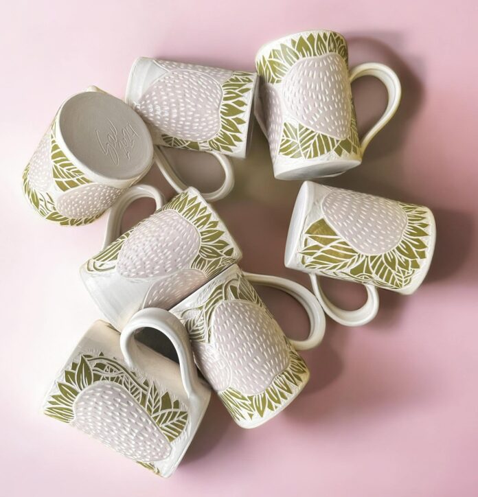 Sav J. Art is a local, woman-owned ceramic studio. (Photo provided/Sav J. Art via Facebook)