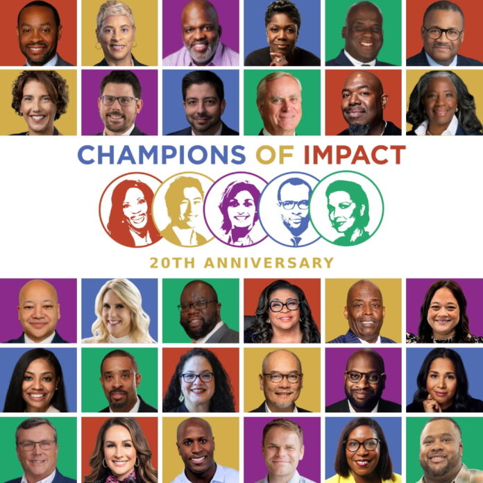 2027 Champions of Impact Award honorees (Recorder File Photo)
